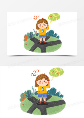 不迷路图片素材