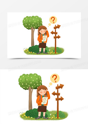 不迷路图片素材