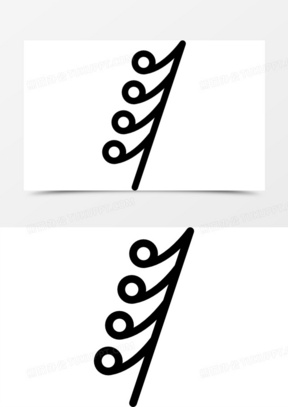 四分之六十注意休息图标