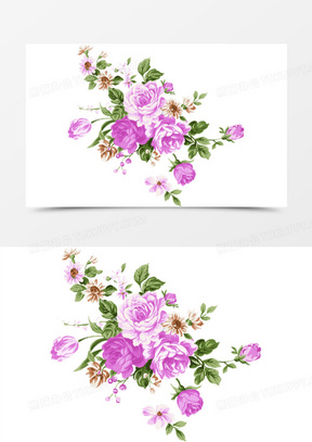 粉色大气花朵封面