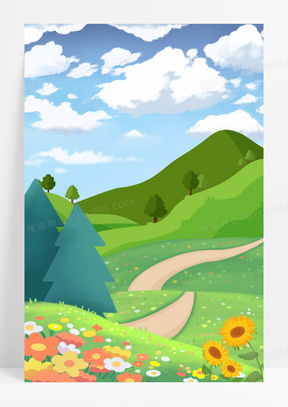 乡村道路图片素材