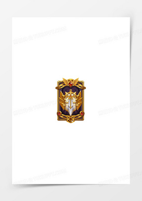 手绘黄色游戏卡片