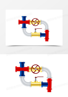 下水道素材10手绘银色矢量管道疏通素材60手绘矢量消防急救水管素材