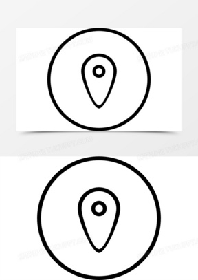 图标定位图片素材