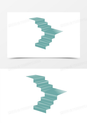 上楼梯的标志图片