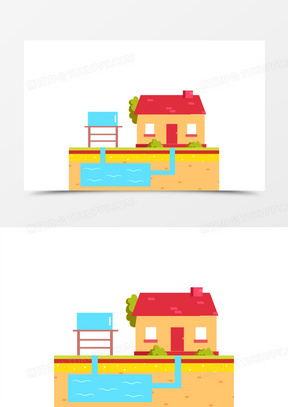 化粪池图片素材