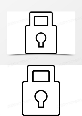 上锁图片素材