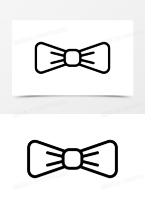 领结款式图片卡通