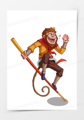 吃桃子的孙大圣