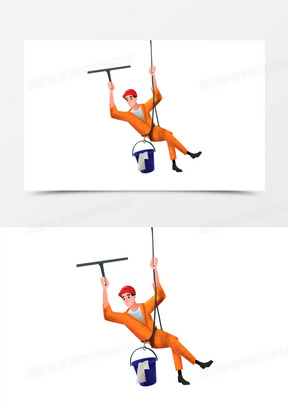 高处作业图片素材