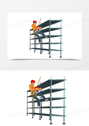 高处作业图片素材