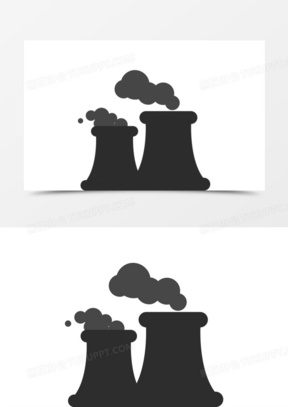 矢量烟囱图标素材