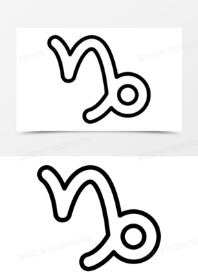 摩羯座图标