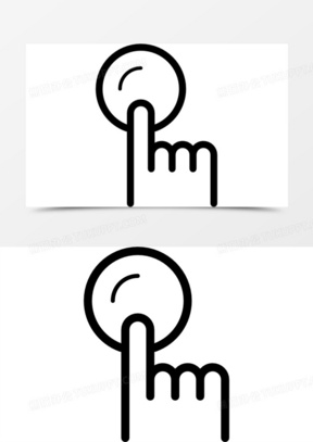 触摸屏图标图片素材