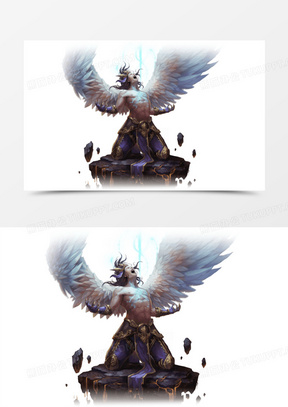 天使恶魔图片素材