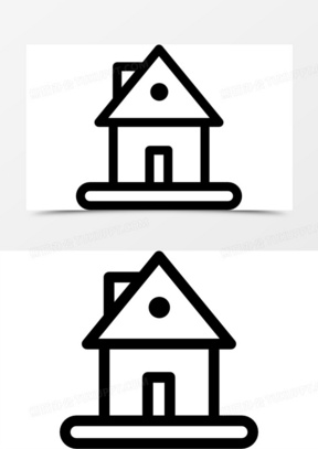 小房子图标