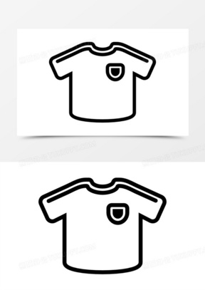 白色的足球运动t恤图标