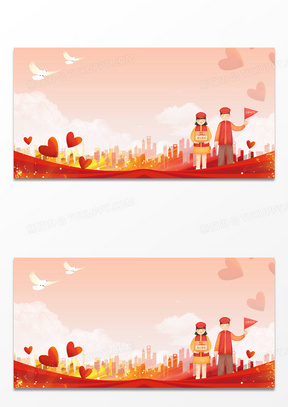 中国青年志愿者服务日合成背景