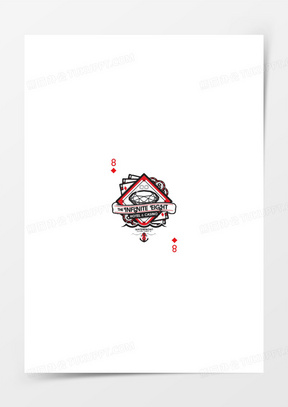 扑克方块图片素材