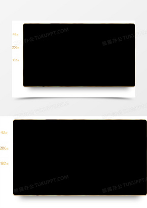 黑色长方形图片素材