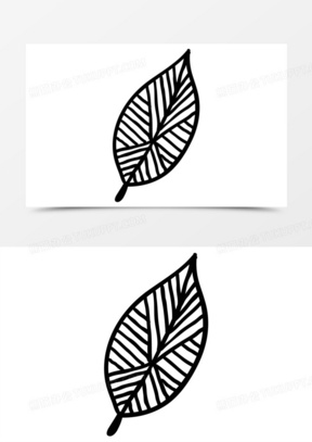 叶子图案