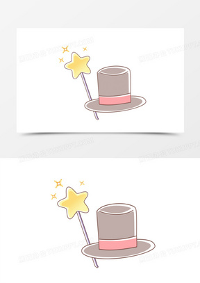 魔法棒怎么画 288x407