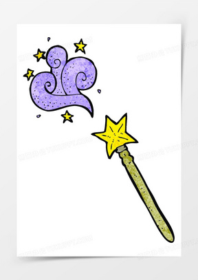 80卡通魔术棒星星150蓝色星星魔法棒00星星魔法棒图标100手绘魔法棒星