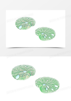 荷叶卡通图片大全大图_荷叶卡通图片简笔画下载_熊猫办公