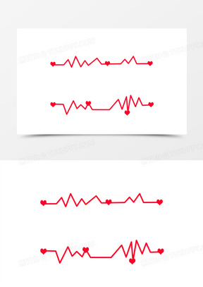 心电图卡通图片