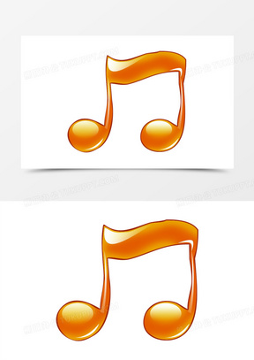 音符图片卡通可爱版