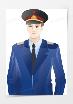 警察矢量图图片素材