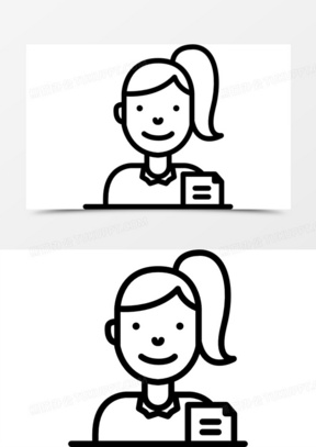 办公室工作人员图片素材