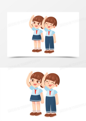 怎么才能变成漫画手小学生 288x407