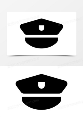 警察帽子图片卡通简笔画大全