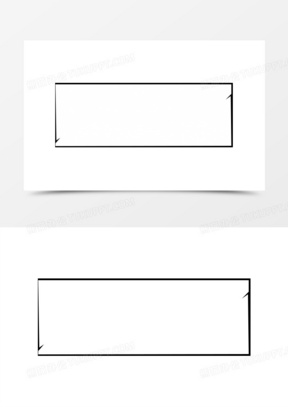 黑色长方形图片素材