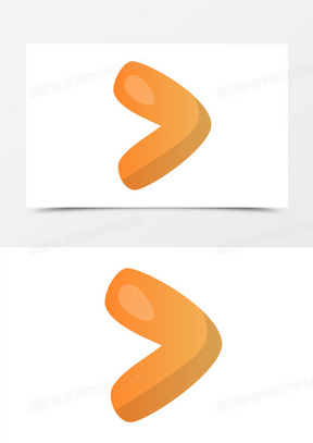 卡通大于数学符号免抠素材