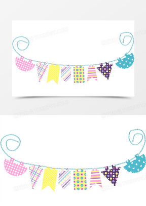 彩旗图片大全大图卡通图片