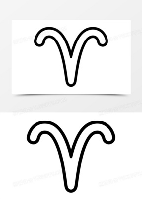 白羊座图标10手绘动漫图片手绘图标 手绘小动物23110畜生矢量图标80