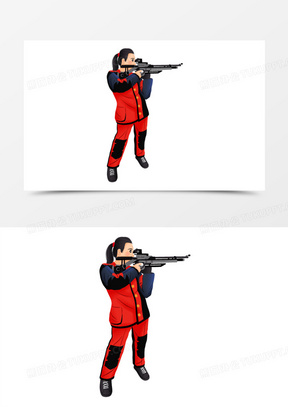 打枪素材_打枪图片_打枪素材图片下载_熊猫办公