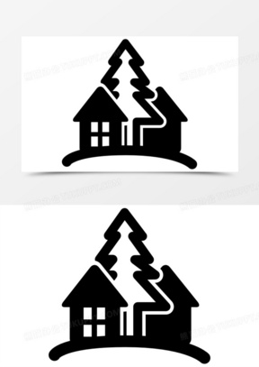 别墅图标图片素材