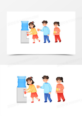 喝水的图片大全高清图片唯美