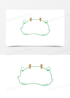 素材20听音乐的猫咪211猫头与星星20卡通猫图案40高清猫头像160天猫00