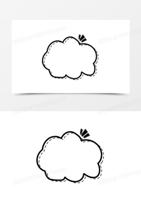 边框元素607简单植物花束元素202简单花束免抠元素138630手绘风卡通夏