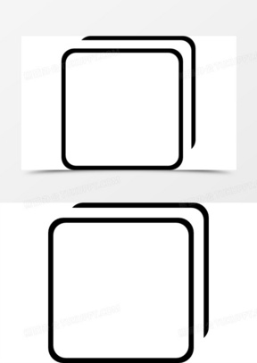 正方形图标图片素材