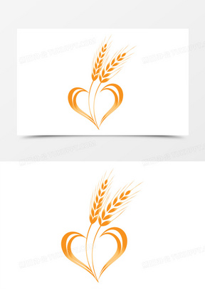 麦穗logo素材