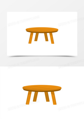 两张桌子卡通图片图片
