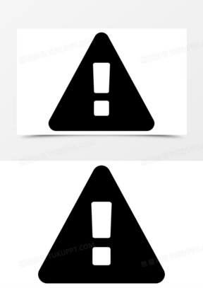 警告标志三角形背景图标