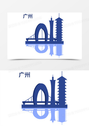 广州传统建筑手绘图片