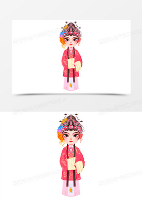 唱戏图片大全唯美卡通头像