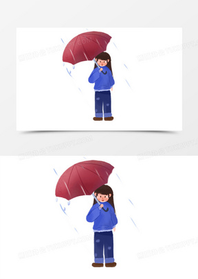 挡雨图片素材